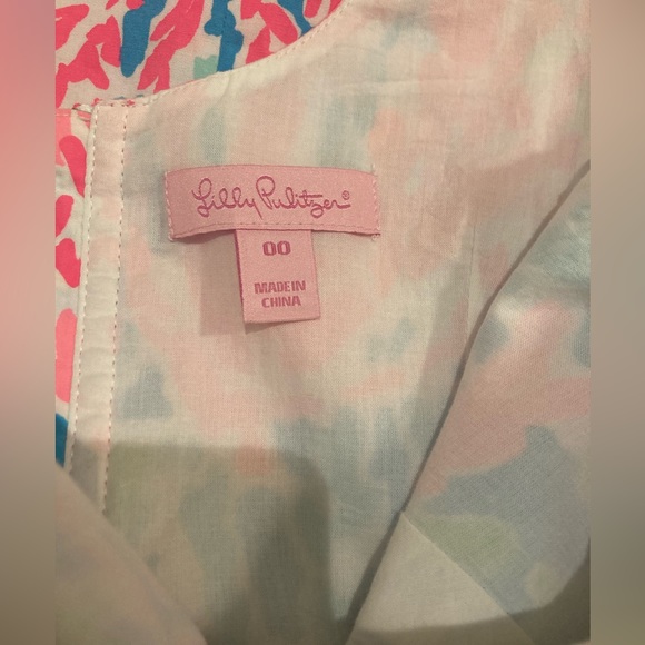 Lilly Pulitzer Delia let’s cha cha dress Rare sz 00 - Picture 6 of 15